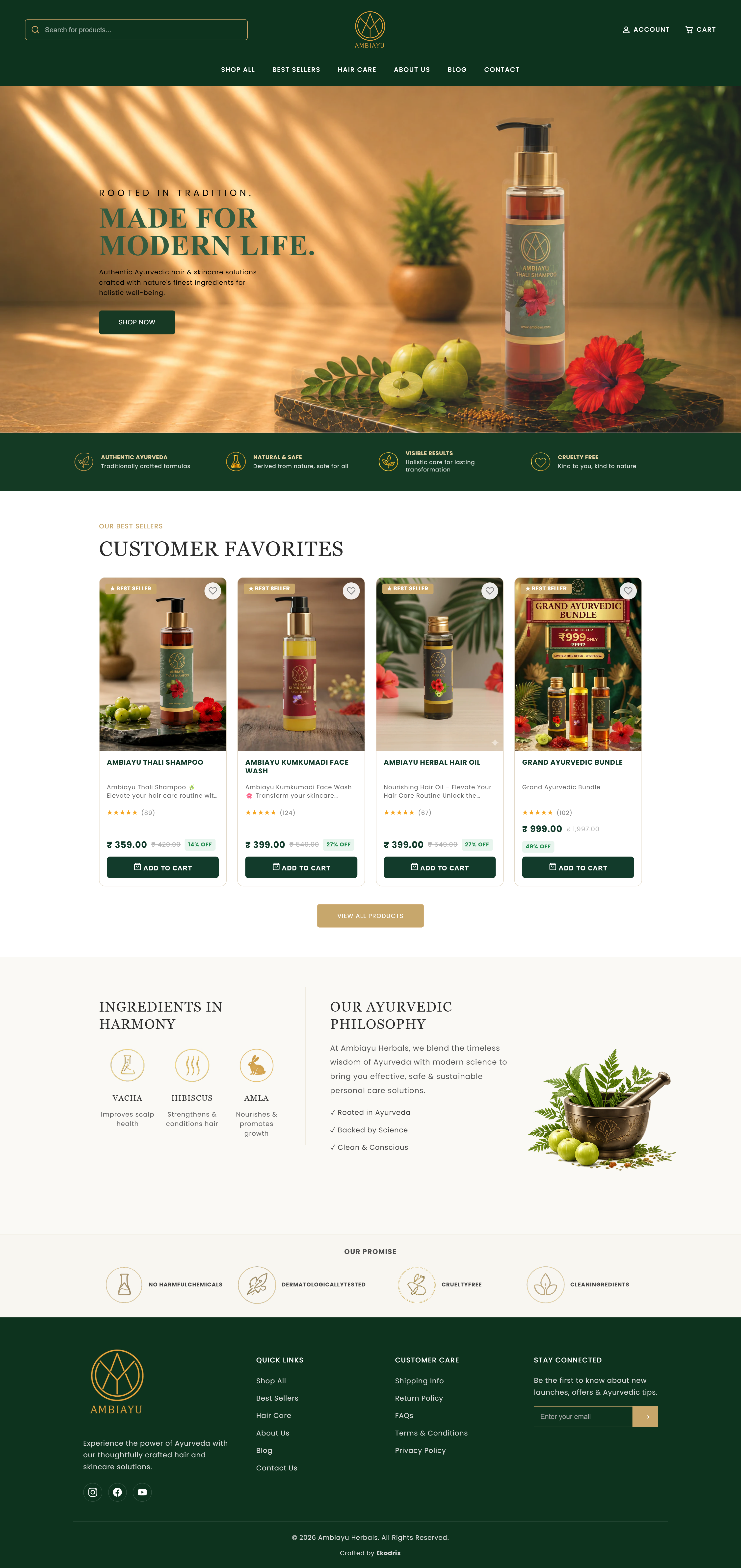 Ambiayu - Ayurvedic products