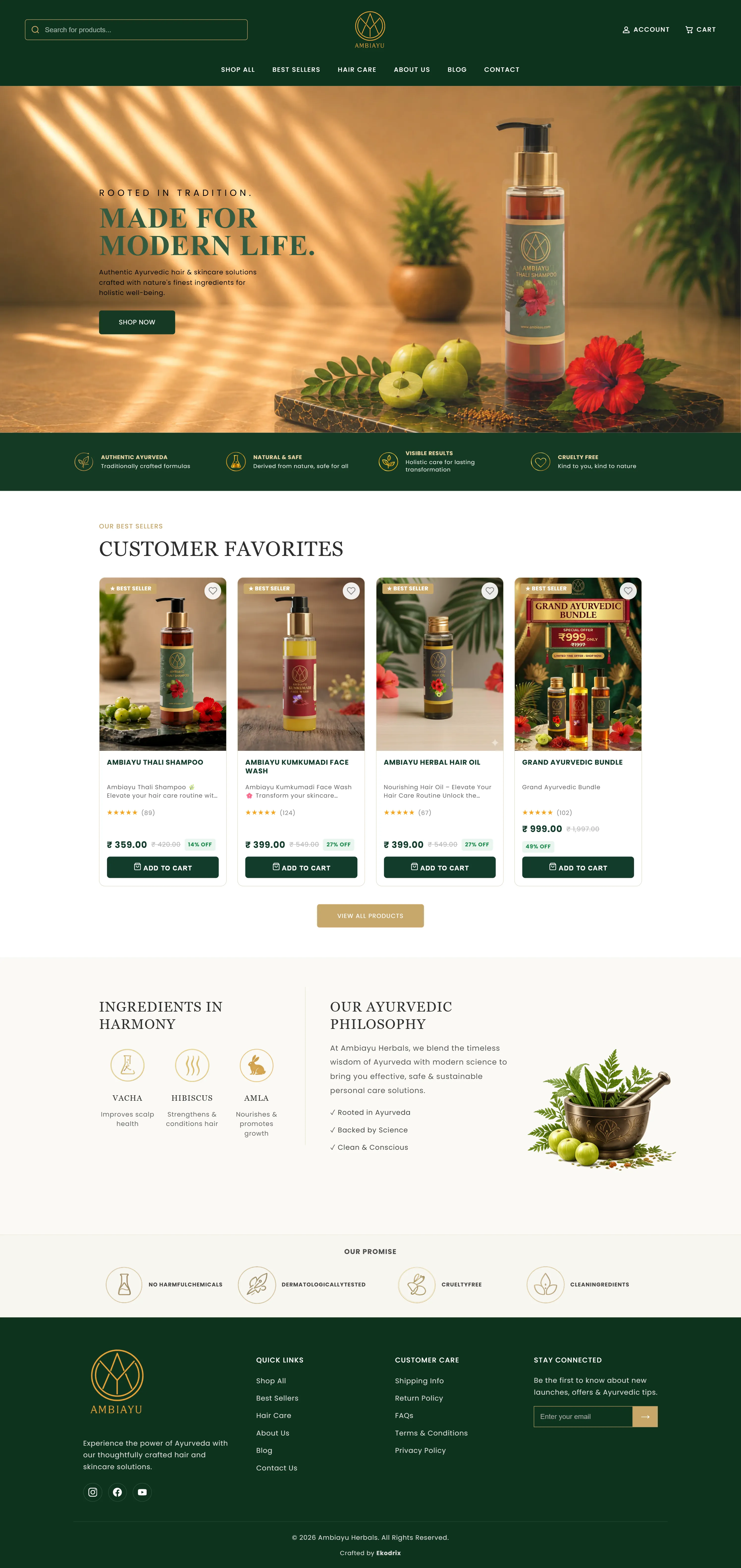 Ambiayu - Ayurvedic products