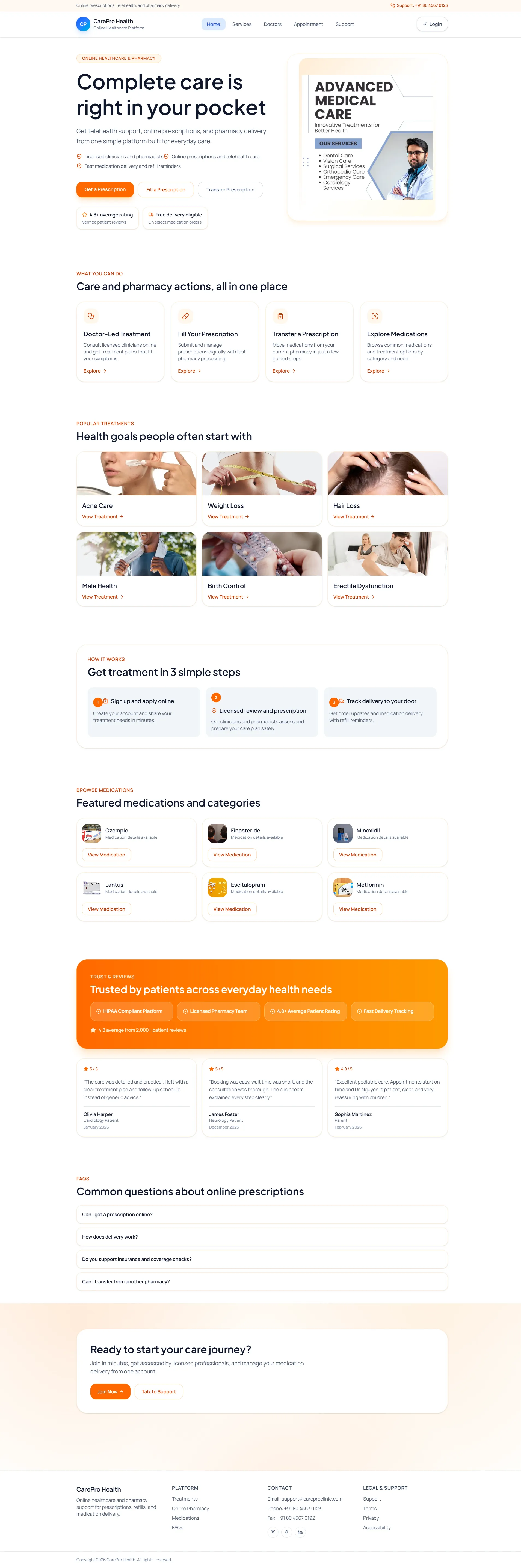 CarePro Health - Healthcare Platform